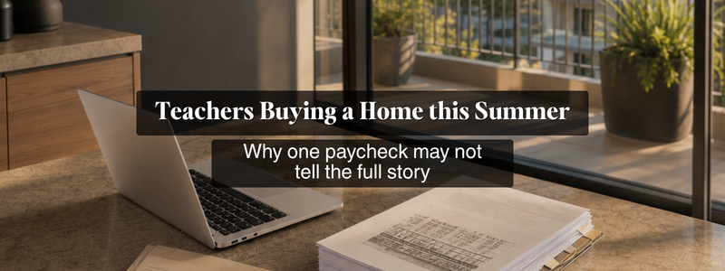 Teachers Buying a Home This Summer: Why One Paycheck May Not Tell the Full Story - MadCity Home Loans Mortgage Insights Teachers Buying a Home This Summer: Why One Paycheck May Not Tell the Full Story - MadCity Home Loans Mortgage Insights